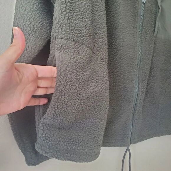 BASS OUTDOOR Coastal Sherpa Full-Zip Jacket Medium Green - Picture 7 of 7